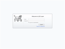 Tablet Screenshot of leopharmaacms.powerlearn.dk